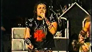 BLACK KNIGHT Warlord's Wrath (Live Video Clip from 1982)