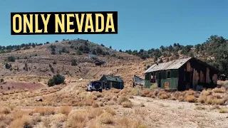 Jeep Wrangler Exploration!  Finding Ghost Towns and Historic Trails in Nevada