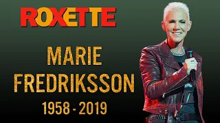 MARIE FREDRIKSSON  (ROXETTE):  TRIBUTE