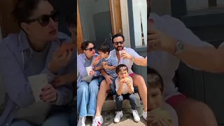 Saif Ali Khan & Kareena Kapoor with family 💕  | #saifalikhan #kareena #shorts #ytshorts #viral