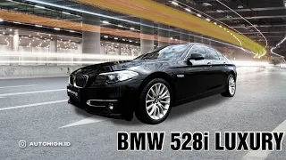 BMW 528i LUXURY 2016/2017 FACELIFT BLACK ON SADDLE TAN NEW PROFILE