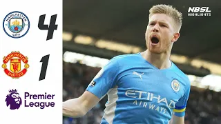 Manchester City vs Manchester United 4-1 Full Extended Highlights & All Goals Premier League 2022|HD