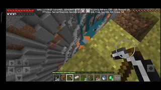 epic moment minecraft // stronghold in the ravine probability 0,0001%