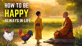 How To Live Happily In Life | Zen Story Of A Zen Master And Chickens |