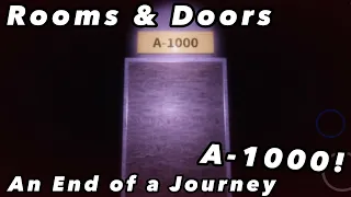 The End of a Long Journey (A-1000) - Rooms & Doors