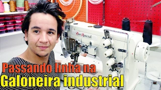 Como Passar Linha na Galoneira Industrial