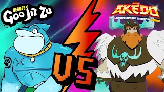 Goo Jit Zu Vs Akedo | Ultimate Fight Compilation | Cartoons For Kids