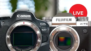 LIVE Tech-Talk: Canon EOS R6 II & Fujifilm X-T5 | Foto Koch