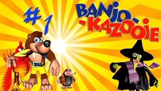 Banjo Kazooie, Part 1: Begging of an adventure!