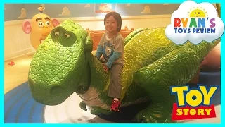 GIANT DISNEY TOY STORY Kids Playroom with Mr Potato Head