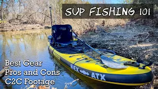 Paddleboard Fishing 101! How to rig up your SUP, best fishing accessories, SUP pros and cons!