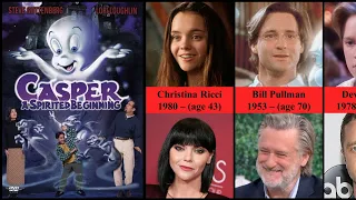 Casper Cast (1995) | Then and Now