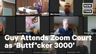 Judge Roasts Man in Zoom Court with Profane Username