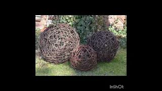 Садовий декор з бетону, лози, метал, камінь. Garden decorations. #gardendesigns  #сад #декор #garden