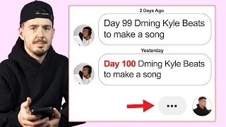 Rapper Dm'ed me 100 Days in a row to work