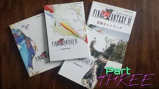 Final Fantasy VI Japanese Guidebooks Part 3 (Whispered ASMR)