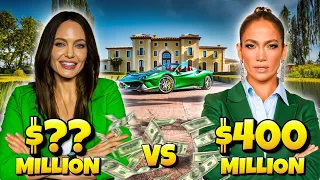 Angelina Jolie vs Jennifer Lopez - Who is Richer?
