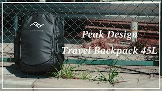 Peak Design's Travel Backpack 45L is a very convenient bag.