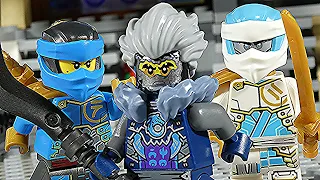 CINDER ELEMENTAL MASTER OF SMOKE - LEGO NINJAGO DRAGONS RISING + NINJAGO COMPILATION