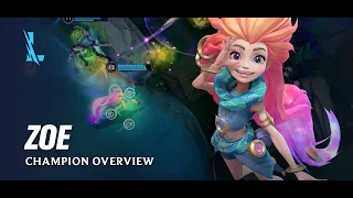 Zoe Champion Overview | Gameplay - League of Legends: Wild Rift