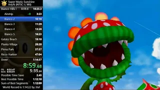 Super Mario Sunshine Any% Speedrun in 1:14:18