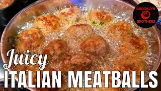 How to Make Italian Meatballs Like a Pro - Juicy Meatball Recipe