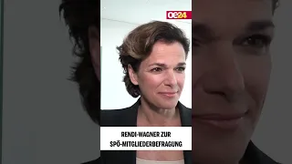 Rendi-Wagner zur SPÖ-MITGLIEDERBEFRAGUNG #shorts