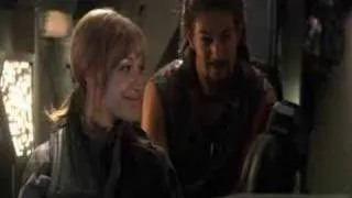 Teyla and Ronon learn about television