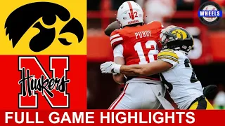 #17 Iowa vs Nebraska Highlights | College Football Week 13 | 2023 College Football Highlights