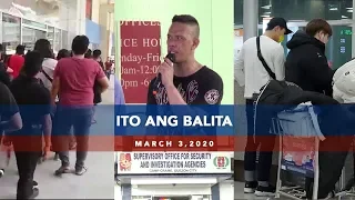 UNTV: Ito Ang Balita | March 3, 2020