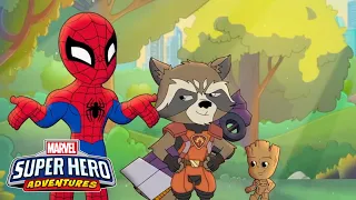 Top 5 des moments où Spider-Man sauve la situation | Compilation " Marvel Super Hero Adventures"