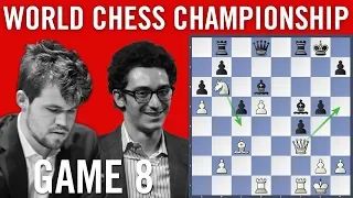 World Chess Championship 2018 Game 8: Magnus Carlsen vs Fabiano Caruana