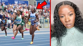 Shericka Jackson REACT to ‘LOSING’ Against Sha’ccari Richardson In Women’s 100m FINAL