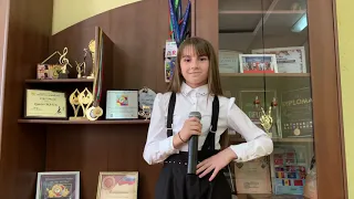 Madalina Lungu, 10y.o., MOLDOVA, All about that bass (cover)