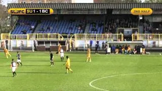 Match highlights: Sutton United 2 Bath City 2 - 29/03/14