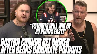 The Pat McAfee Show BURIES Boston Connor After Bears Dominate Patriots