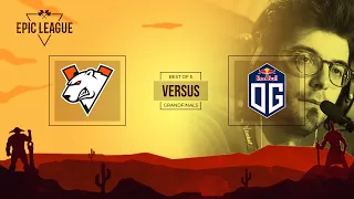 OG vs Virtus.Pro Game 5 (BO5) | Epic League Division 1 Grand Finals