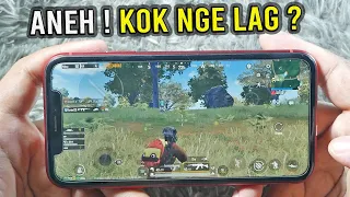 Test PUBG Mobile on iPhone XR , ULTRA HD / Smooth Extreme kok Nge lag ? Ex Inter IOS 15.5