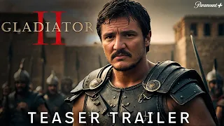 Gladiator 2 First Trailer 2024 | Pedro Pascal | Paul Mescal | Denzel Washington | Paramount +