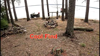 Finding Cool Shit 2 Can Ams and Polaris Spring ATV Ride Explore