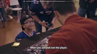 Josh Allen lied to little kid…