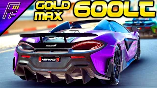 THAT FUN CAR WITH THE BIG HITBOX!! GOLD MAX McLaren 600LT (5* Rank 4075) Asphalt 9 Multiplayer