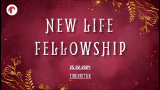 NLF Church Online Broadcast | 25.02.2024 | Tirupattur