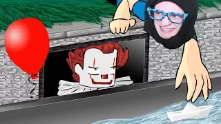 GRANDMA THE CLOWN MINCRAFT AGAINST IT.EXE IN MINECRAFT