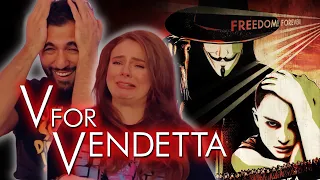 V FOR VENDETTA (2005) | FIRST TIME WATCHING | MOVIE REACTION