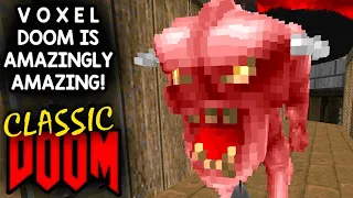 VOXEL DOOM IS AMAZINGLY AMAZING! | Let's Play Doom (Voxel Doom Mod)