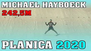 Skifliegen Planica: Michael Hayboeck springt mit 242,5m auf platz 2 in der Qualifikation