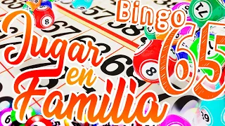 BINGO ONLINE 75 BOLAS GRATIS PARA JUGAR EN CASITA | PARTIDAS ALEATORIAS DE BINGO ONLINE | VIDEO 65