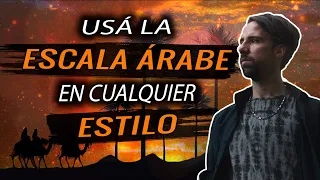 Escalas para GUITARRA - La ESCALA ÁRABE 🐫🕌 (Con análisis musical)