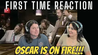 OSCAR PETERSON - Boogie Blues Etude Live @BBCStudios  FIRST TIME COUPLE REACTION | BMC REQUEST